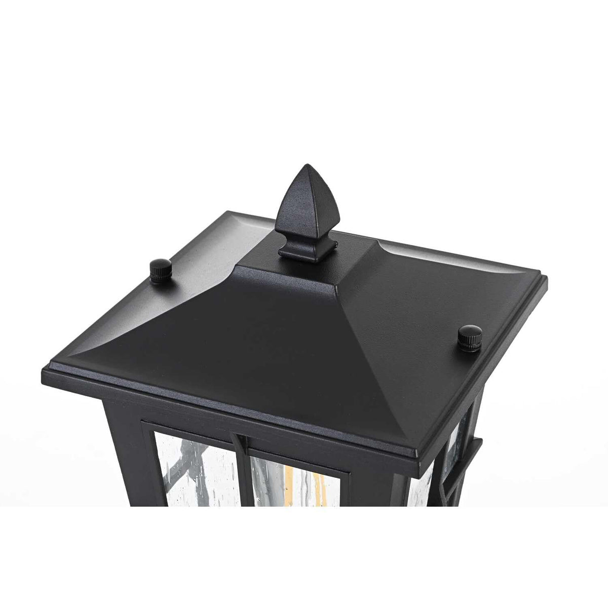 One Light Outdoor Post Mount Black by Bodine – Black