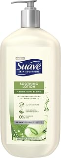 Suave Skin Solutions Body Lotion, Soothing with Aloe, 32 oz