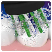Oral-B Black Colour / 4 Count (Pack of 1) / Cross Action Pack of 4 Toothbrush Replacement Heads