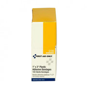 1 Inch x 3 Inch Bandages - Plastic (Package of 8) - G106 - G by First Aid Only – 3.25" x 3.5" x 2.5", Plastic, Model FAOG106