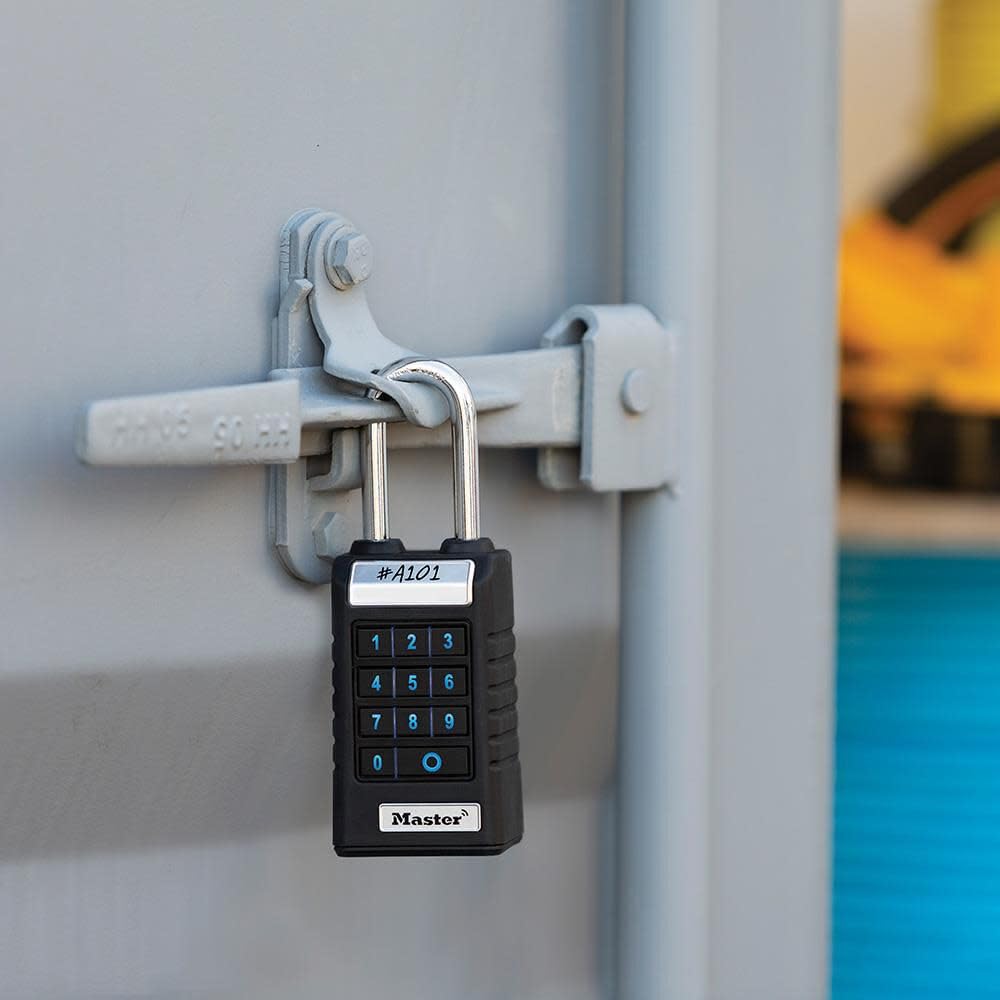 Master Lock Bluetooth Professional - Heavy Duty Outdoor / 18.2 cm x 7.4 cm x 5.4 cm / Black Combination Padlocks