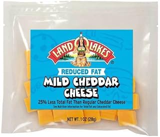 Land O Lakes Mild Cheddar Cheese Cubes, 0.062 Pound -- 200 per case.
