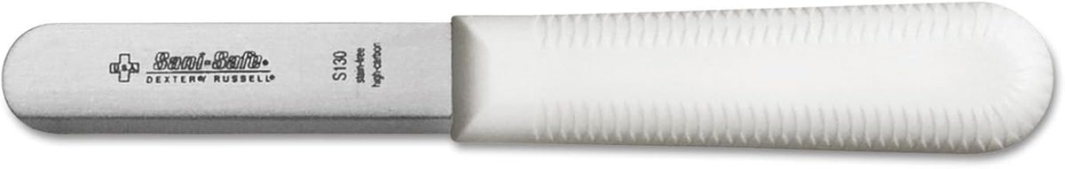 Dexter Russell S130 Sani-Safe (11073) Poultry Pinner, 2-1/2", stain-free, high-carbon steel, non-slip, textured, polypropylene white handle‌‌​‍​‌​​‌​‍​​‌‌‌‌​‍​​‌‌​‌‍​​‌‌​​‍​​‌‌‌‌​‍​‌​​‌​‍​​‌‌‌‌‍