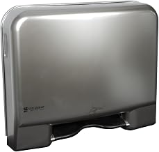 San Jamar Smart System Paper Towel Dispenser, Automatic Storage Solution for Bathroom and Kitchen, 8.25" x 17.75" x 14.75", 1 Count, Stainless Steel