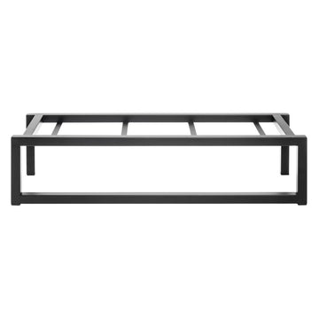 Display Riser Rectangular Black - 6" L x 20" W x 5 1/2" H by HUBERT – black, Model HU591-5-13