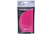 Swim Performance Solid Silicone Cap (Pink Prime by Nike – One Size, Silicone, Pink Prime