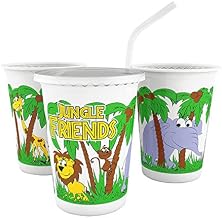 AmerCare Jungle Friends Theme Cup 12 Oz