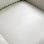 Faux Leather-Upholstered Manual Recliner Chair by Starlight Canyon Home – Faux Leather, Grey
