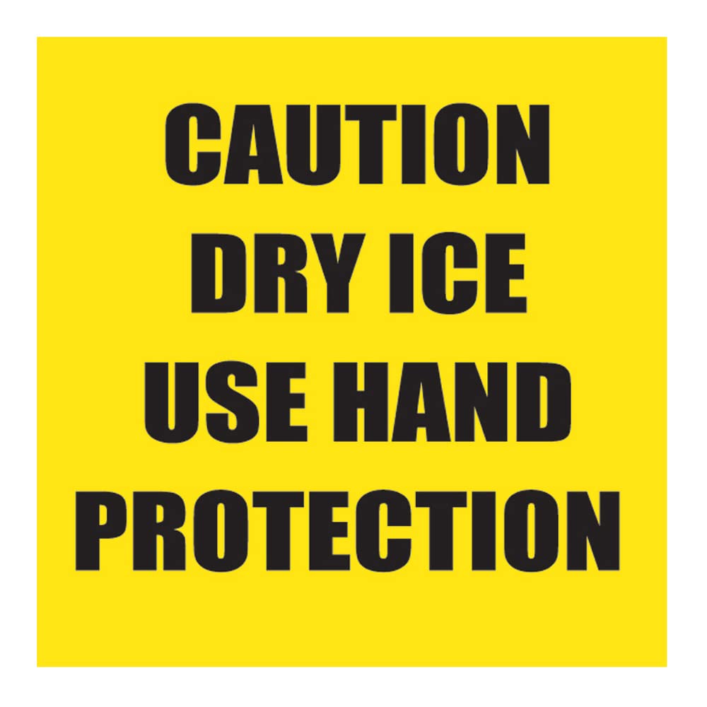 Special Handling Label by Polar Tech – 2" x 2", Paper, Yellow, Model TAL204