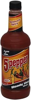 MASTER OF MIXES Bloody Mary Spicy, 33.8100-ounces (Pack of6)