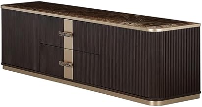 Michael Amini West Kensington Media Cabinet - Medium Espresso