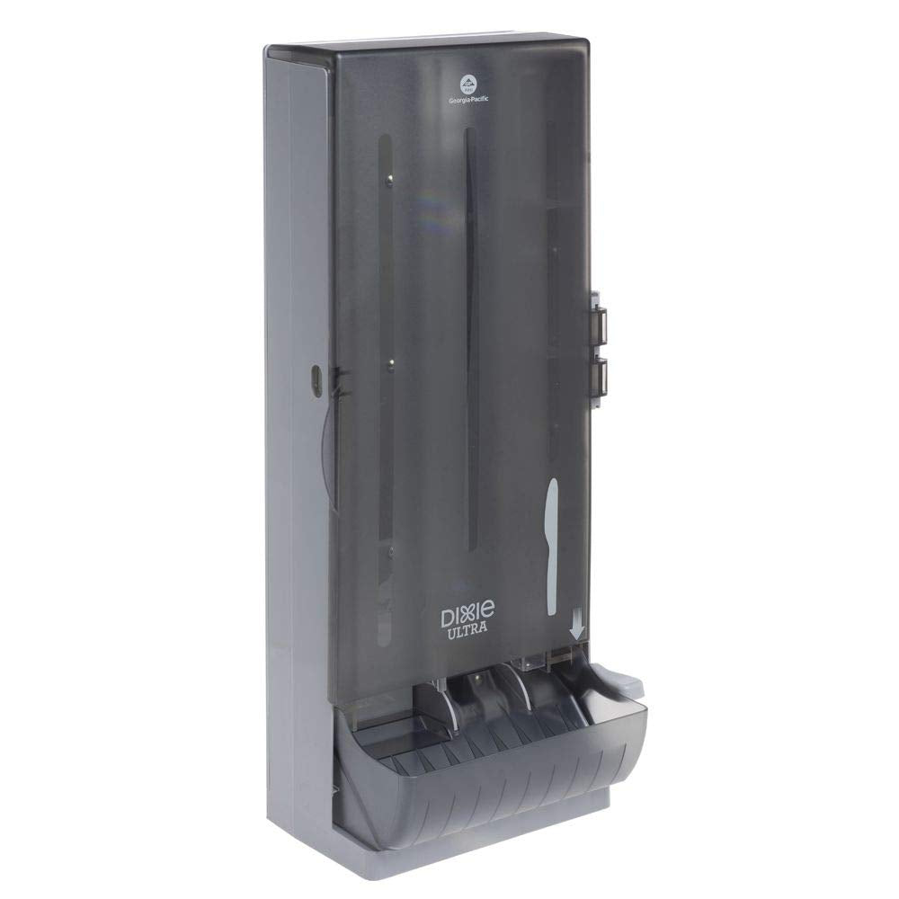 Dixie SmartStock Classic Knife Dispenser - Black by Distributed By Hubert – Compact, Plastic, Black, Model 10554602