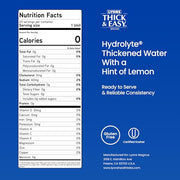 Thick & Easy Water (Hint of Lemon) / 4 Fl Oz (Pack of 24) / Nectar Iced Tea