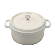 GET 4.5 Quart / Round / White Dutch Ovens