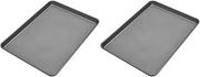 Chicago Metallic Commercial II Non-Stick Cooking/Baking Sheet, 17 by 12.25, Silver (Pack of 2)