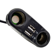 TS431USB Cig Lighter 4-way Socket Splitter by TRUCKSPEC – Commercial Grade
