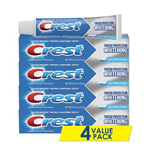 Crest Cool Mint / 8.2 Ounce (Pack of 4) / 4 Toothpaste