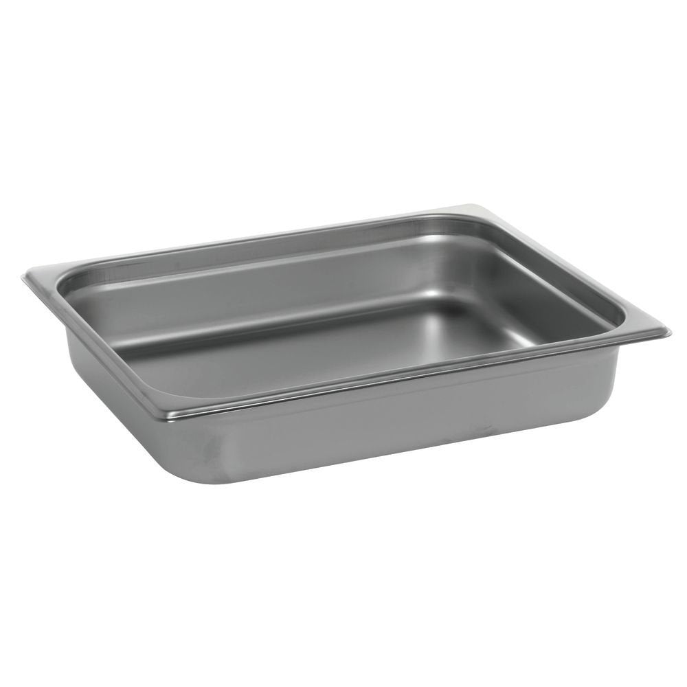1/2 Size Steam Table Pan 22 Gauge Stainless Steel - 2 1/2"D by HUBERT – Stainless Steel, Model 24811