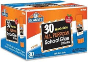 Wholesale CASE of 10 - Elmer's All-Purpose Glue Stick 30 Count Class Pack-All Purpose Glue Sticks, .24 oz., Washable, Nontoxic, 30/BX