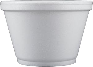 DCC6SJ12 - Dart 6SJ12 Squat Foam Containers, 6 Ounce