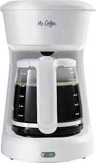 Mr. Coffee 12 Cup Drip Coffee Maker GrabACup Auto Pause White