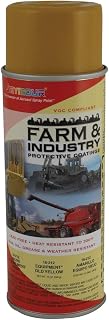 Seymour of Sycamore 16-212 16 oz Farm & Industry Enamels High Solids Paint, Equipment Yellow - Pack of 6