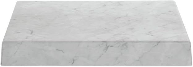 HUBERT Marble Look Display Riser - 12"L x 15"W x 2"H