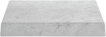 HUBERT Marble Look Display Riser - 12"L x 15"W x 2"H