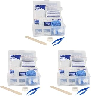First Aid Only 59695 Clean & Protect Everyday Emergency First Aid Kit for Home, Work and Travel, 175 Pieces (Pack of 3)