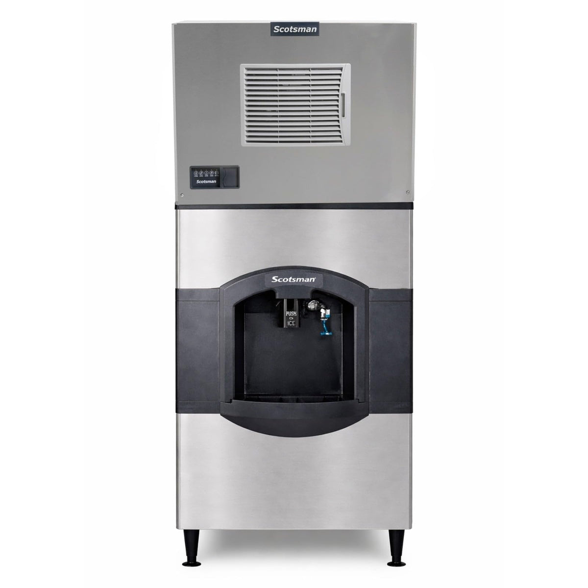 Scotsman 365 lb / Day - 180 lb Ice & Water Bin / 180.0 pounds / 1 Ice Makers