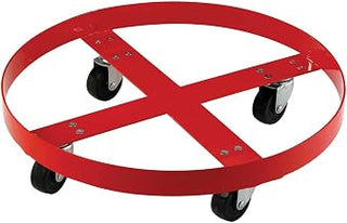 Global Industrial 600 Lb. Capacity Drum Dolly for 55 Gallon Drum - Rubber Wheels