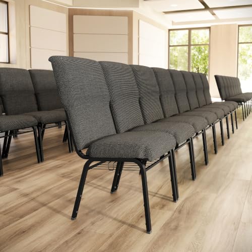 Flash Furniture Java Fabric/Black Frame / Set of 1 / Classic Chairs