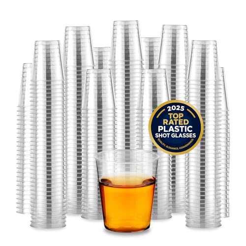 Stock Your Home 2000 Pack / 1.5 ounces / Clear Shot Glasses