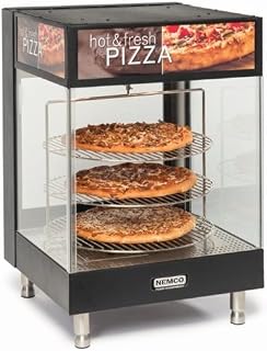 Nemco 6420 3 Shelf Heated 22" Heated Pizza Merchandiser