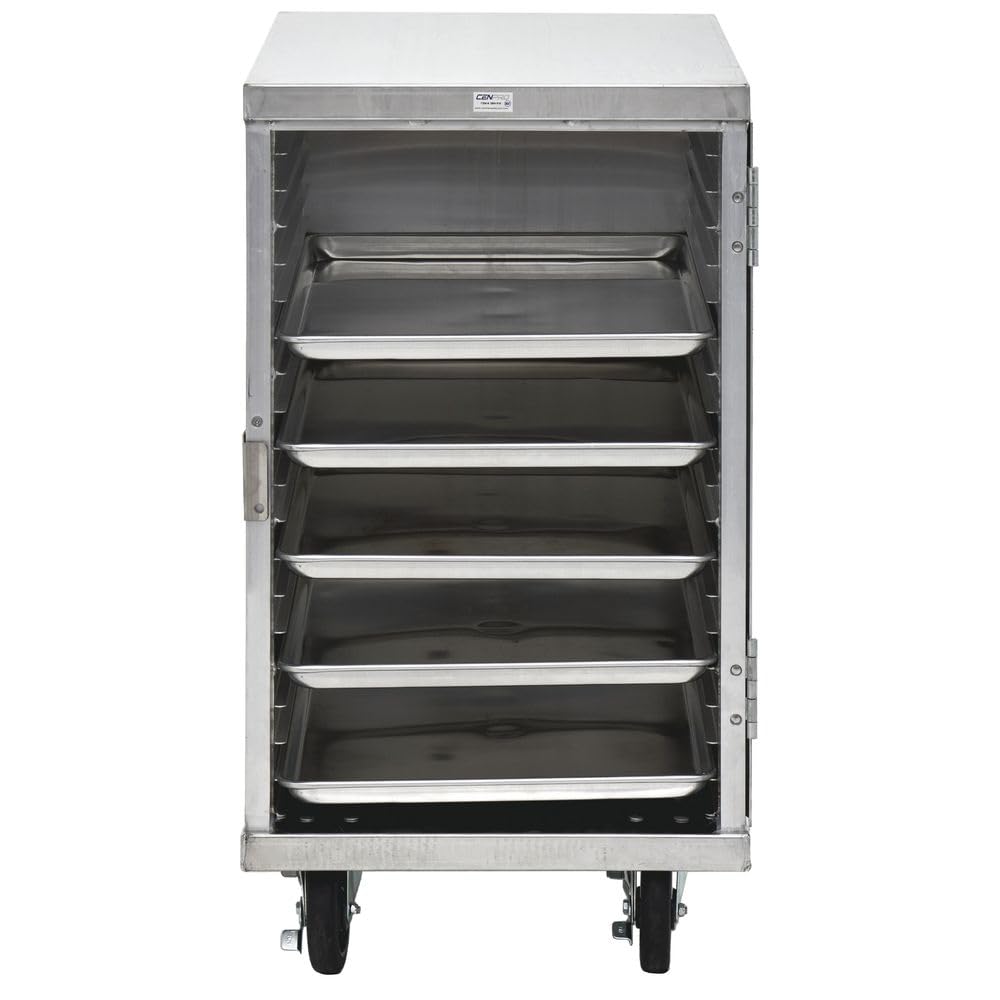 Enclosed 20-Tier Aluminum End Load NSF Bun/Sheet Pan Rack by HUBERT – Model C18201.5M