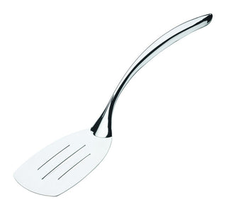 Browne 14-3/4" Stainless Steel Eclipse Slotted Turner by Browne Foodservice – 14-3/4-Inch, Stainless Steel, Silver, Model 573172