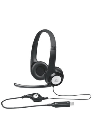H390 Black with Cable by Logitech – Black, Model 5099206030015