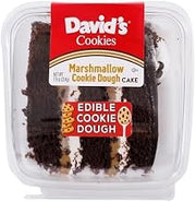 Davids Marshmallow Chocolate Chip Cookie Dough Cake Slice, 7.93 Ounce -- 24 per case.