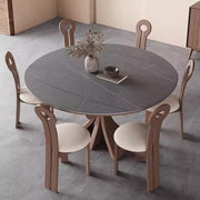 Mesa para Centro De Sala Solid Wood Extendable Folding Dining Table Adjustable Round Dining Table Small Home Round Table Coffee Table(150cm) by JOYNOW – 150cm, A, Model 5744