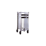 Counter Height Pizza Pan Rack by New Age – Aluminum, Metallic, Model NS590A