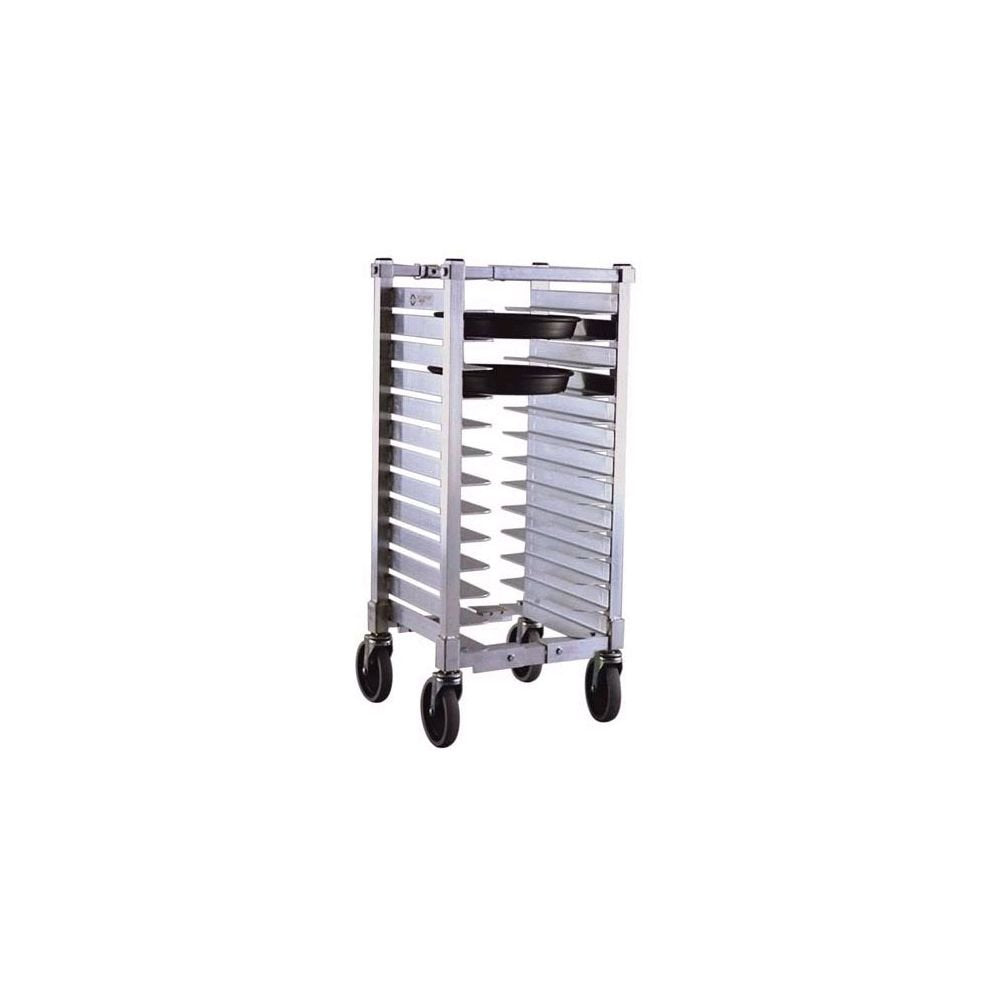 Counter Height Pizza Pan Rack by New Age – Aluminum, Metallic, Model NS590A