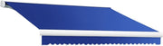 Awntech Retractable Awning Manual 18'W x 10'D x 10" H Bright Blue