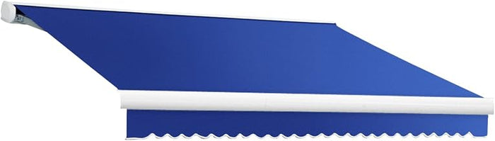 Awntech Retractable Awning Manual 18'W x 10'D x 10" H Bright Blue