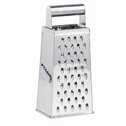 ER rf Square Grater by GEFU – 24cm, Stainless Steel, Silver, Model GF10750