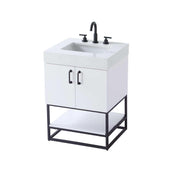 Caroline Bathroom Vanity White by Lighting Design – Wood, White
