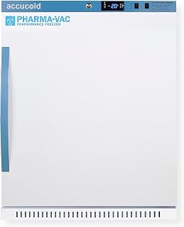 ACCUCOLD AFZ5PVBIADA 3.88 Cu.Ft. Vaccine Freezer, ADA Height, Meet CDC/VFC Guidelines, Temperature -30°C to -10°C, Commercial Design, Alarms, Lock, LED Lighting