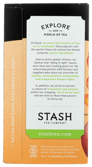 Tea Green Ginger Peach Matcha (Pack of 2) by Stash – 18 Count, Model 00931345