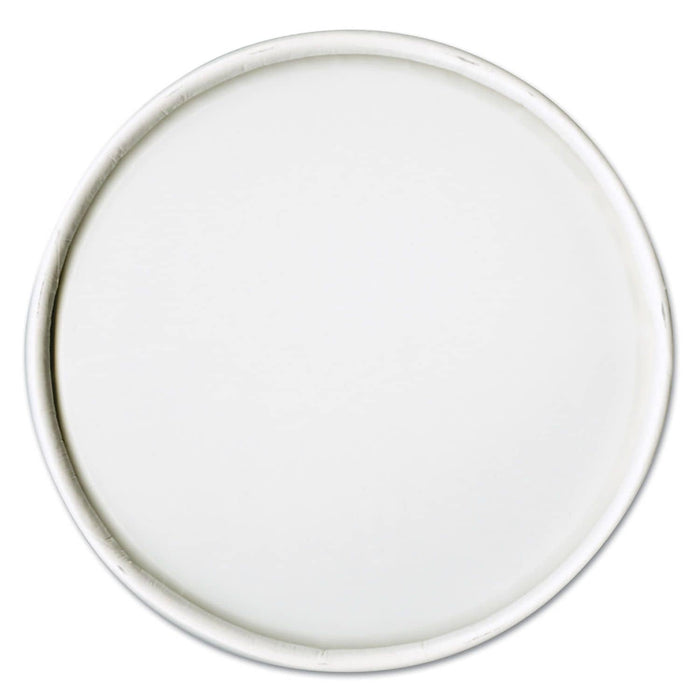 Solo CA16A-4000 Spiral Wound Non-vented Paper Food Container Lid (Case of 500)