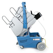 CR2 Touch-Free Restroom Cleaning System by EDIC – 42"L x 22"W x 39"H, 17.0 gallons, Polyethylene, Blue/Gray, Model 2700RC