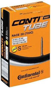 Continental 60mm Presta Valve Tube, Black, 700 x 20-25cc